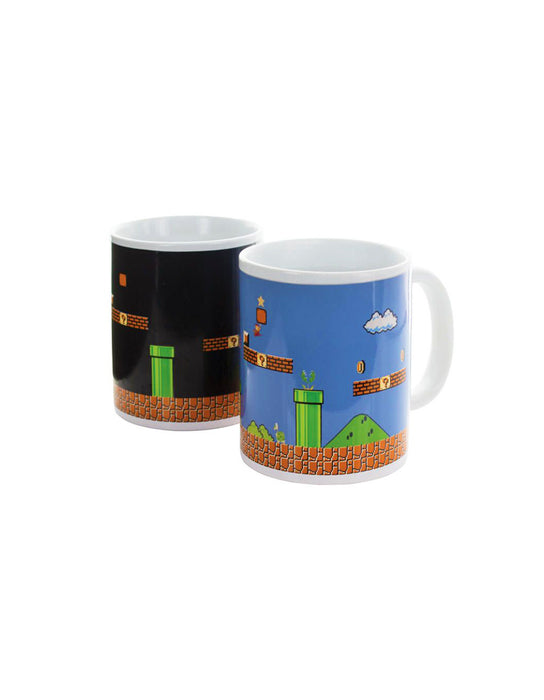 Super Mario Bros - Tasse à changement de chaleur