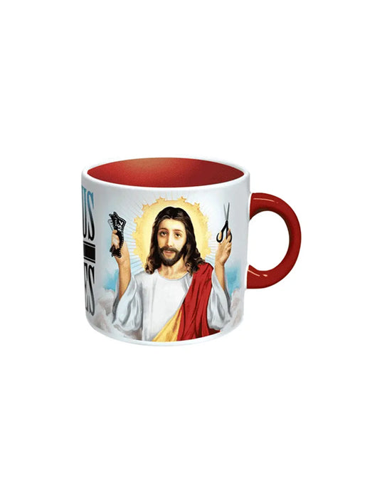 Jesus Shaves Mug (Heat Change)