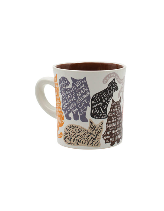 Literary Cat Mug