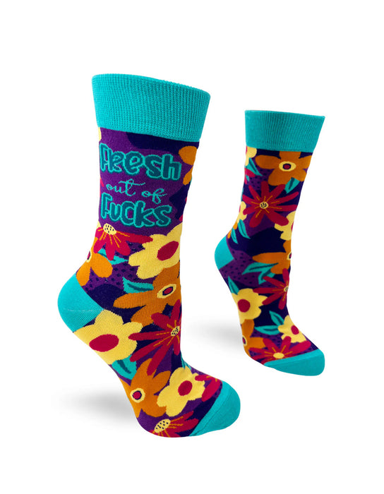 "Fresh out of F..ks Ladies" Chaussettes pour femmes