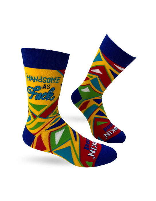 "Handsome As F..k Lookin' Good" Chaussettes pour hommes