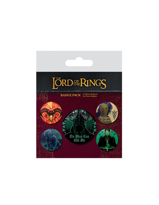 Le Seigneur des Anneaux - Paquet de badges