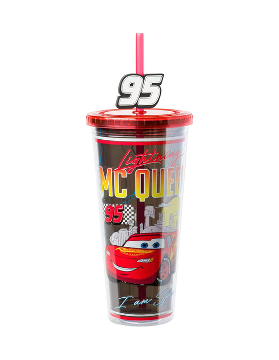 Cars - Lightning McQueen Straw Cup
