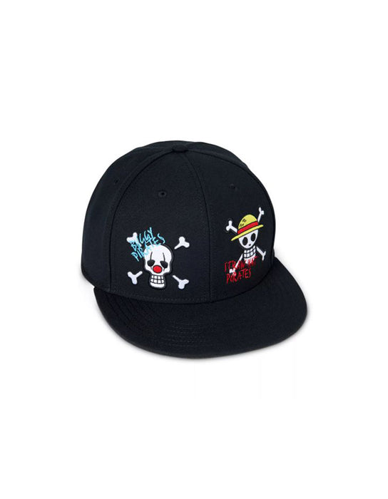 One Piece - Casquette Snapback (Luffy et Buggy)