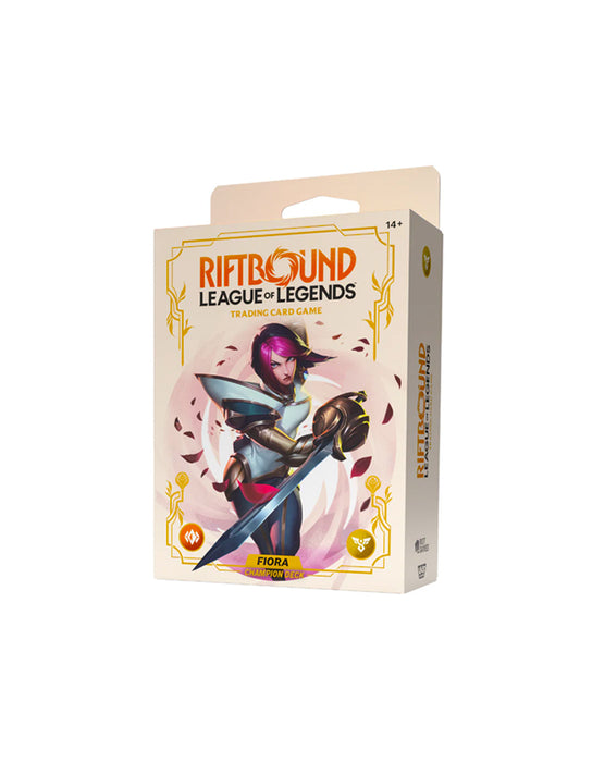 Riftbound League Of Legends - Fiora Spiritforged Starting Deck