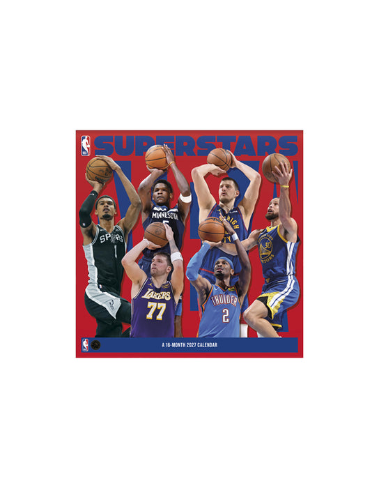 NBA - Calendrier de Superstars 2026-27 (Anglais)