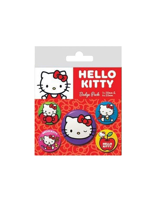 Hello Kitty - Paquet de badges