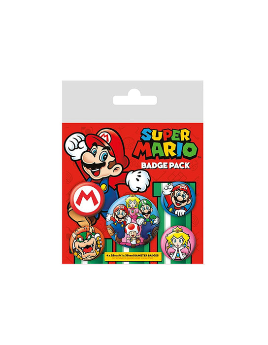 Super Mario - Badge Pack
