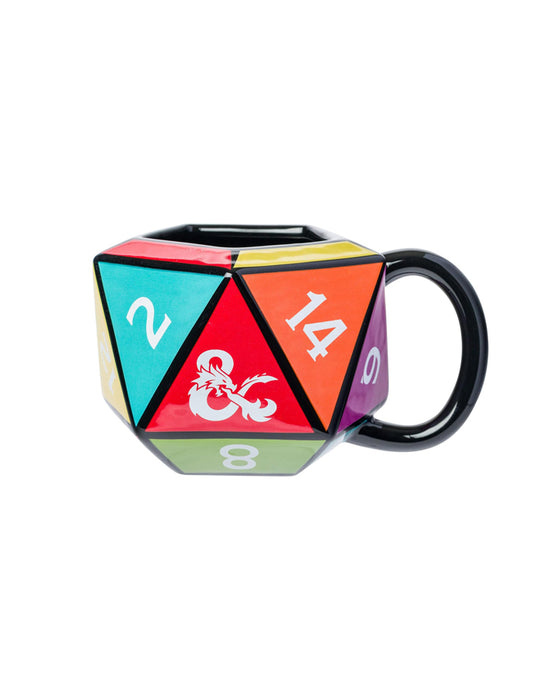 Dungeons & Dragons - Tasse sculptée D20 Die