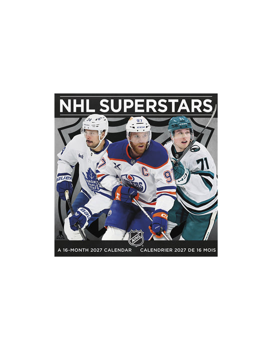 NHL - Calendrier de Superstars 2026-27 (Bilingue)