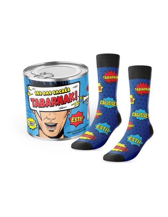 « Les bas sacrés Tabarnak! » Chaussettes unisexe
