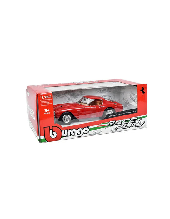 Bburago - Ferrari 250 GT Berlinetta Passo Corto 1:24 (Race + Play)