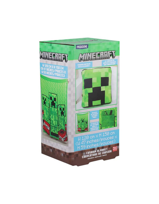 Minecraft - Couverture de coussin Creeper