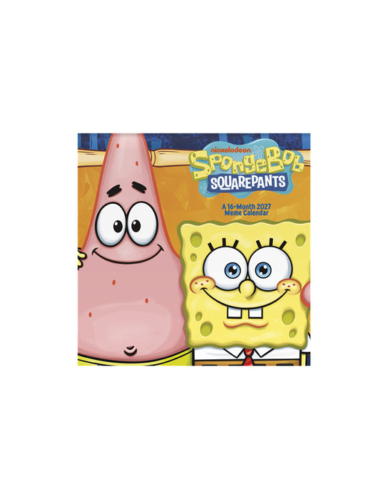 Spongebob Squarepants - Calendrier 2026-27 (Anglais)
