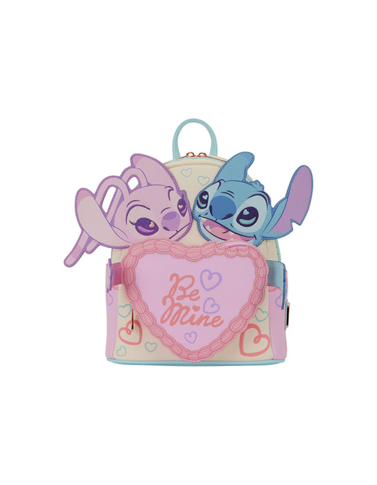 Loungefly - Stitch & Angel "Be Mine" Backpack