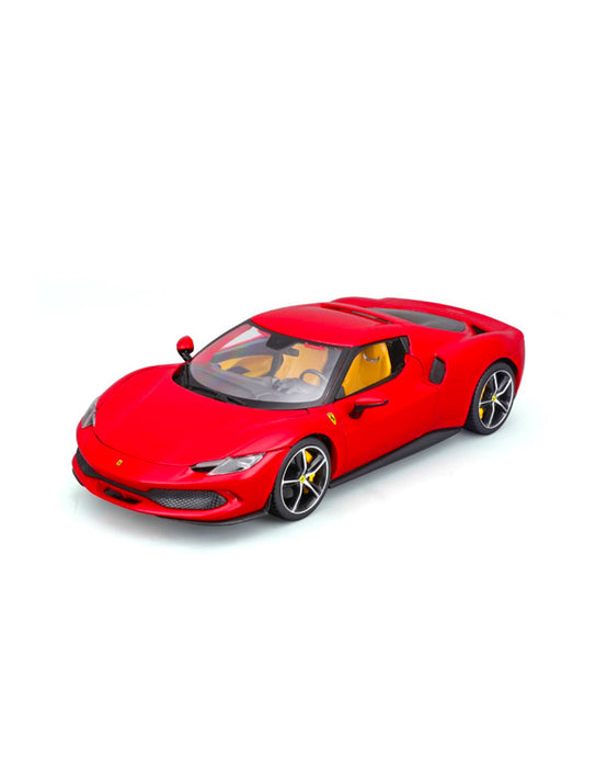 Bburago - Ferrari 296 GTB 1:18 (Race + Play)