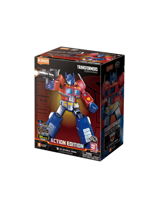 Transformers - Figurine de G1 Optimus Prime (Édition Action)