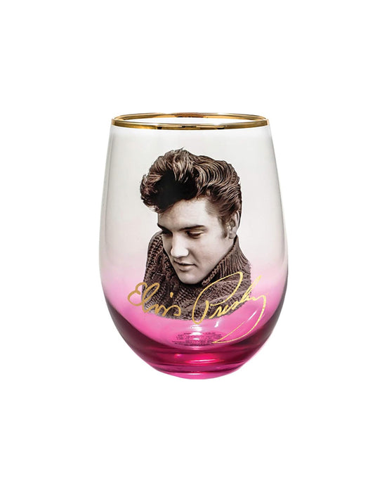 Elvis Presley - Verre à vin sans tige