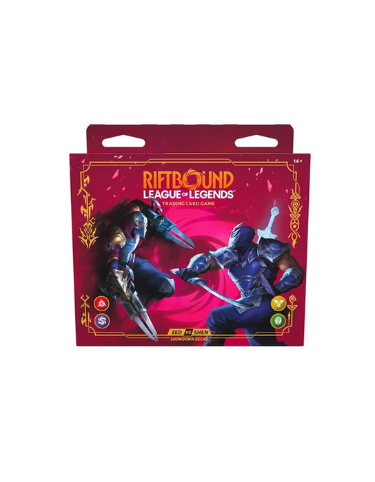 Riftbound League Of Legends - Zed vs Shen Showdown Decks