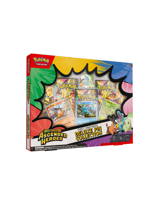 Pokémon - Ascended Heroes First Partners Deluxe Pin Collection