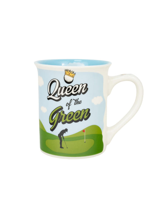 Coffee Mug - "Queen Of The Green"
