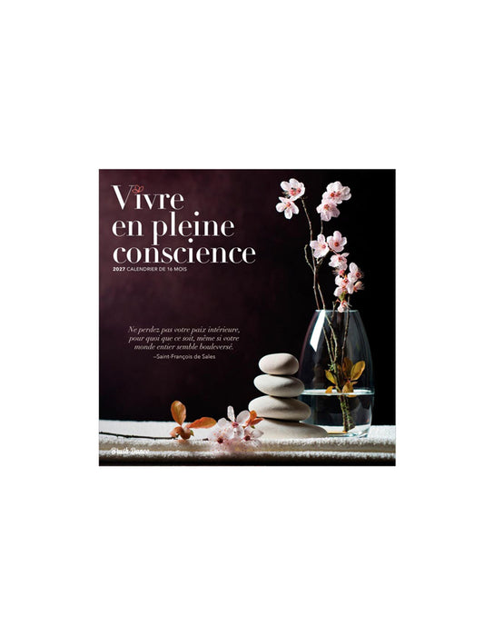 Vivre en pleine conscience - Calendrier 2027 (Français)