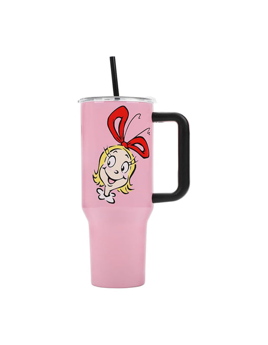 Le Grincheux - Gobelet en paille de Cindy Lou Who