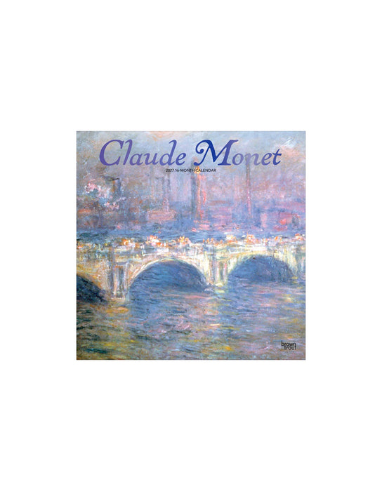 Claude Monet - 2027 Calendar (English)