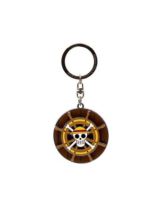 One Piece - Porte-clé métal de Thousand Sunny (Avec de movement)