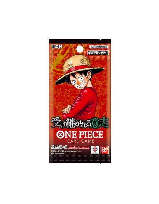 One Piece - Carrying On His Will Japanese (Packs)
