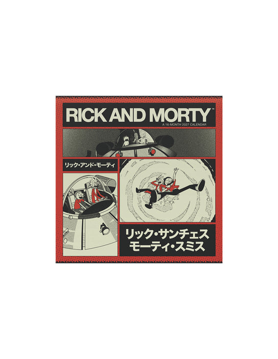 Rick and Morty - 2026-27 Calendar (English)