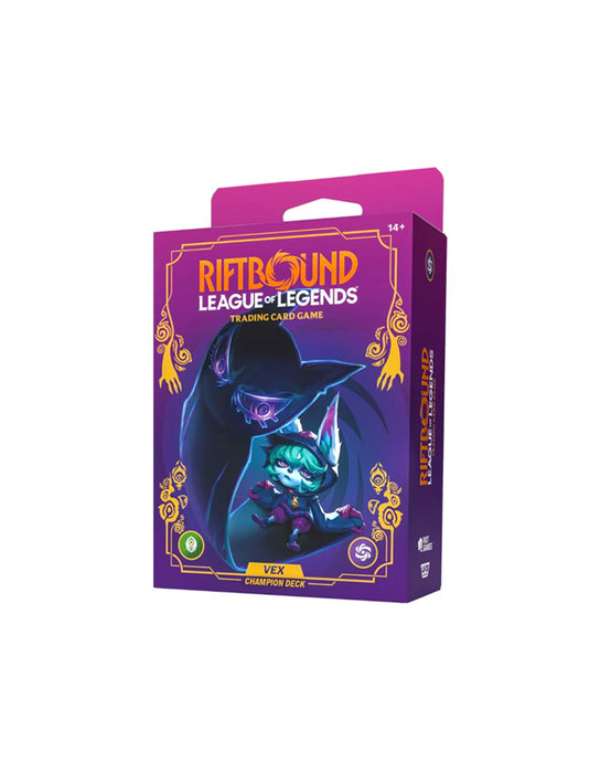 Riftbound League Of Legends - Unleashed Vex Starter Deck
