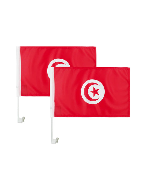 Tunisie - Lot de 2 drapeaux
