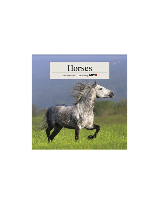 ART - Calendrier Chevaux 2026-27 (Bilingue)