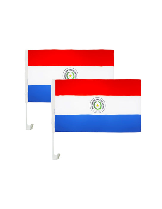 Paraguay - Lot de 2 drapeaux