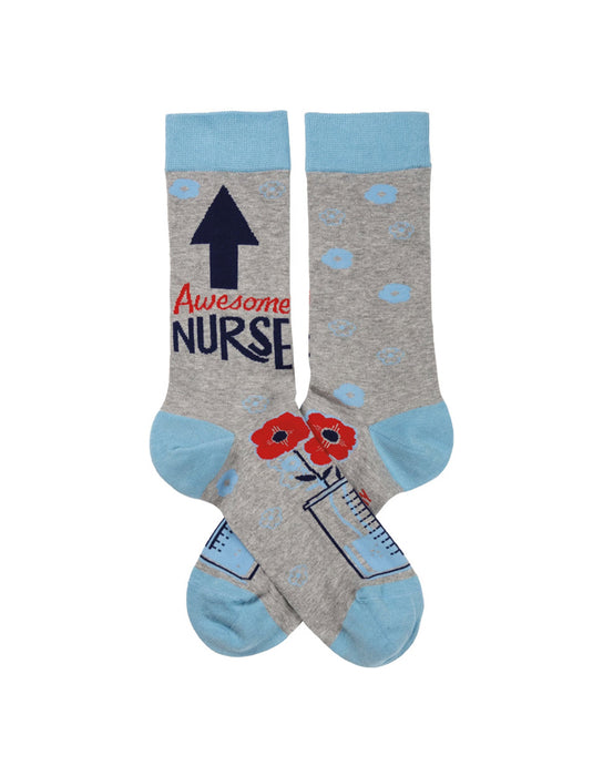 Primitives by Kathy - « Awesome Nurse » chausettes pour femmes