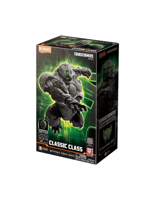 Transformers - Figurine de Optimus Primal Beast (Classic Class One)