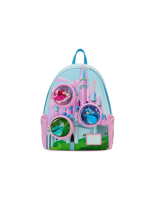 Loungefly - Sac à dos de La Belle au bois dormant (Verre coloré)