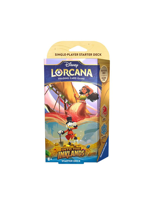 Disney Lorcana - Into The Inklands Deck de démarrage (Rubis et saphir)