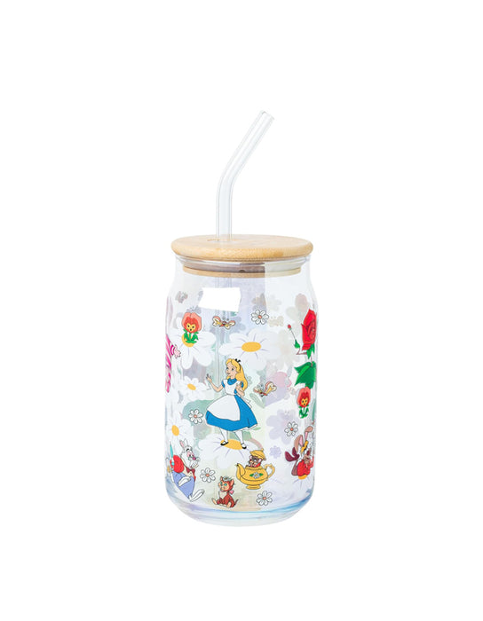 Alice au pays des merveilles - Bouteille d'eau « Wild Flower » (Verre)