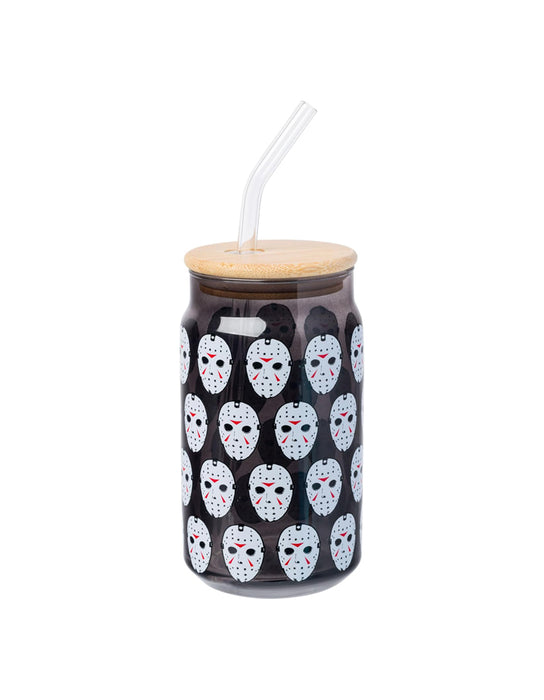 Vendredi 13 - Bouteille d'eau avec de Jason (Verre)