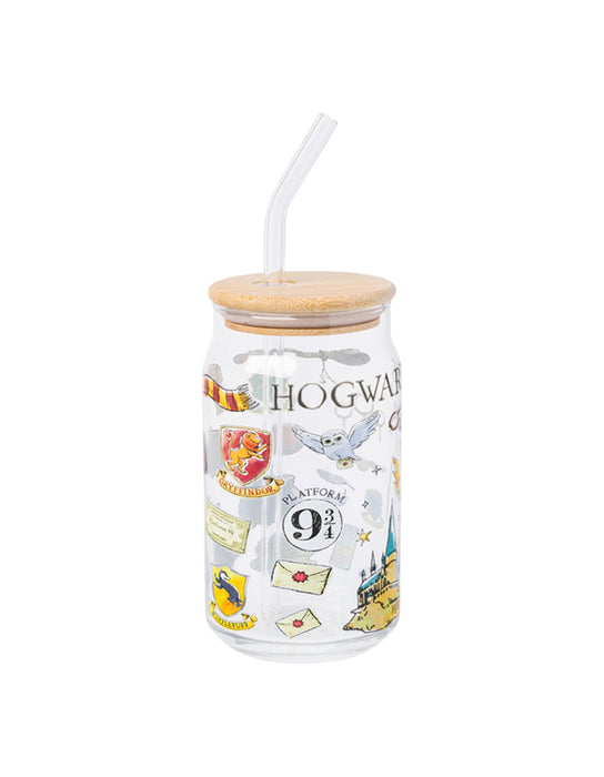 Harry Potter - Hogwarts Platform 9 ¾ Water Bottle (Glass)