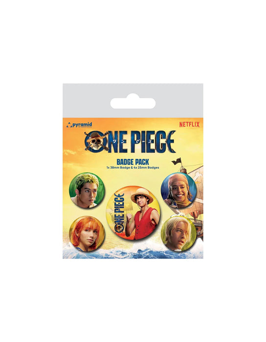 One Piece - Paquet de badges
