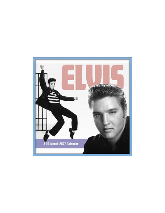 Elvis Presley - Calendrier 2026-27 (Anglais)