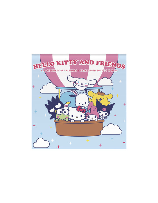 Hello Kitty and Friends - Calendrier 2026-27 (Bilingue)