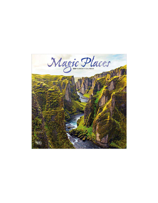 Magic Places - Calendrier 2027 (Anglais)