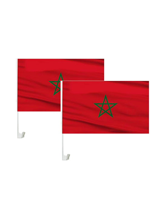 Maroc - Set of 2 Flags