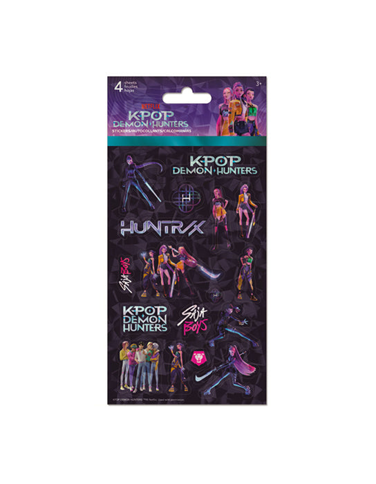 KPop Demon Hunters - Standard 4 Sheet Stickers