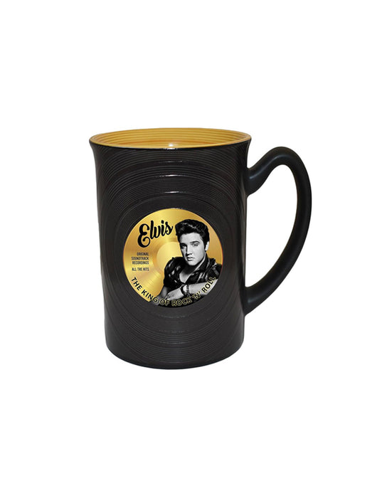 Elvis Presley - Tasse en relief de Elvis Presley (Gold Record)