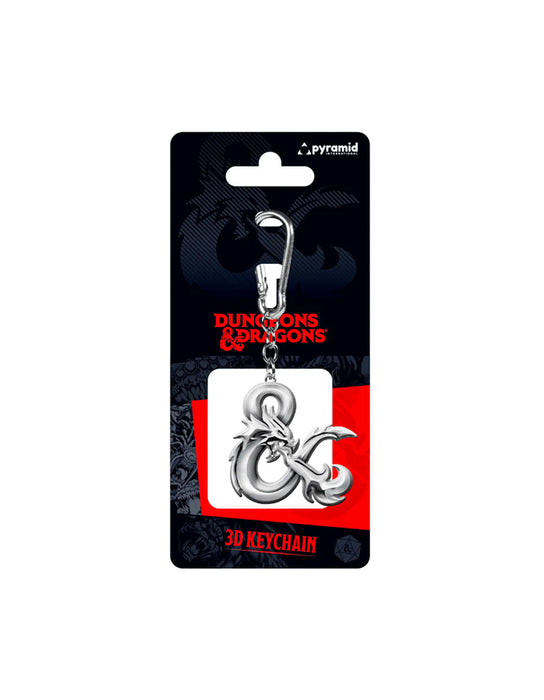 Dungeons & Dragons - 3D Keychain (Dragon Ampersand)